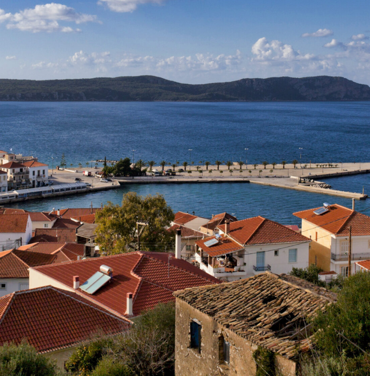 Pylos coastline