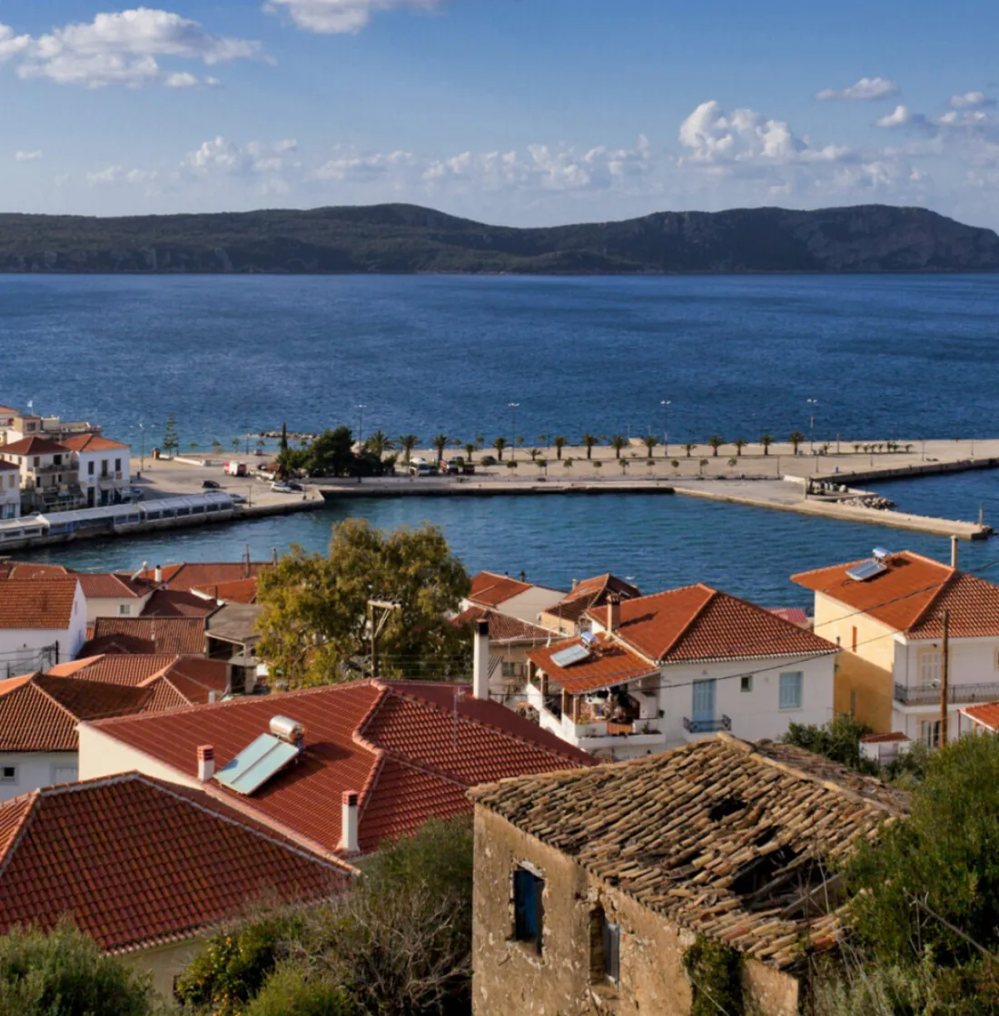 Pylos coastline